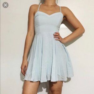 Aritzia Talula Light Blue Dress